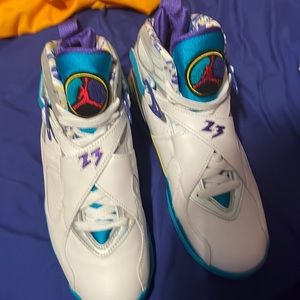 Air Jordan 8 White Aqua Retro